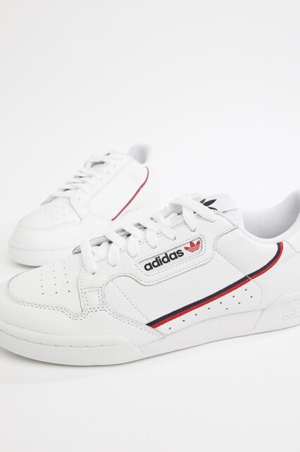 adidas Originals Continental 80's Trainers In White B41674 available at ASOS | ASOS Style Feed