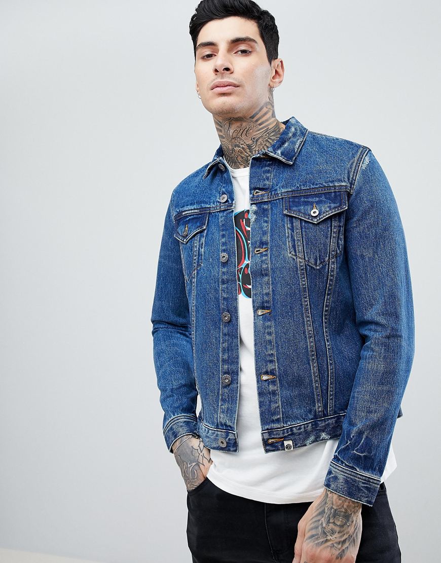 Pretty Green denim jacket available at ASOS | ASOS Style Feed