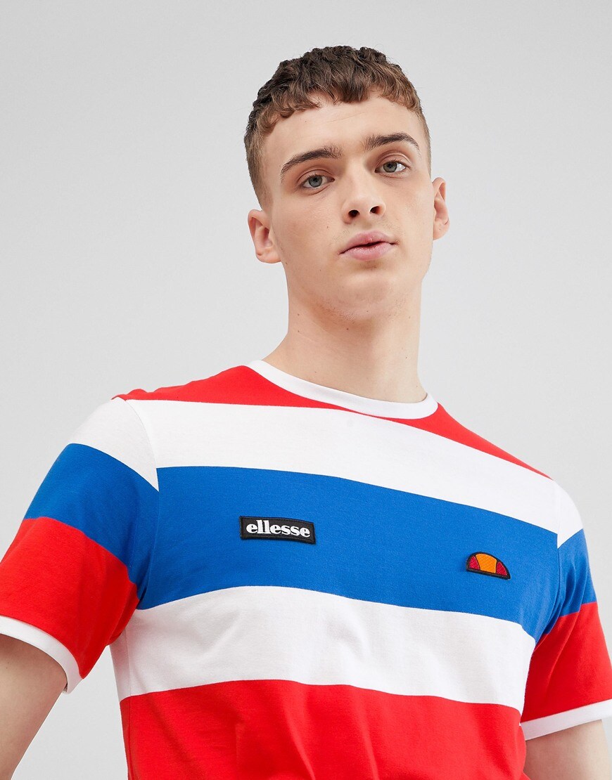 Ellesse striped T-shirt available at ASOS | ASOS Style Feed