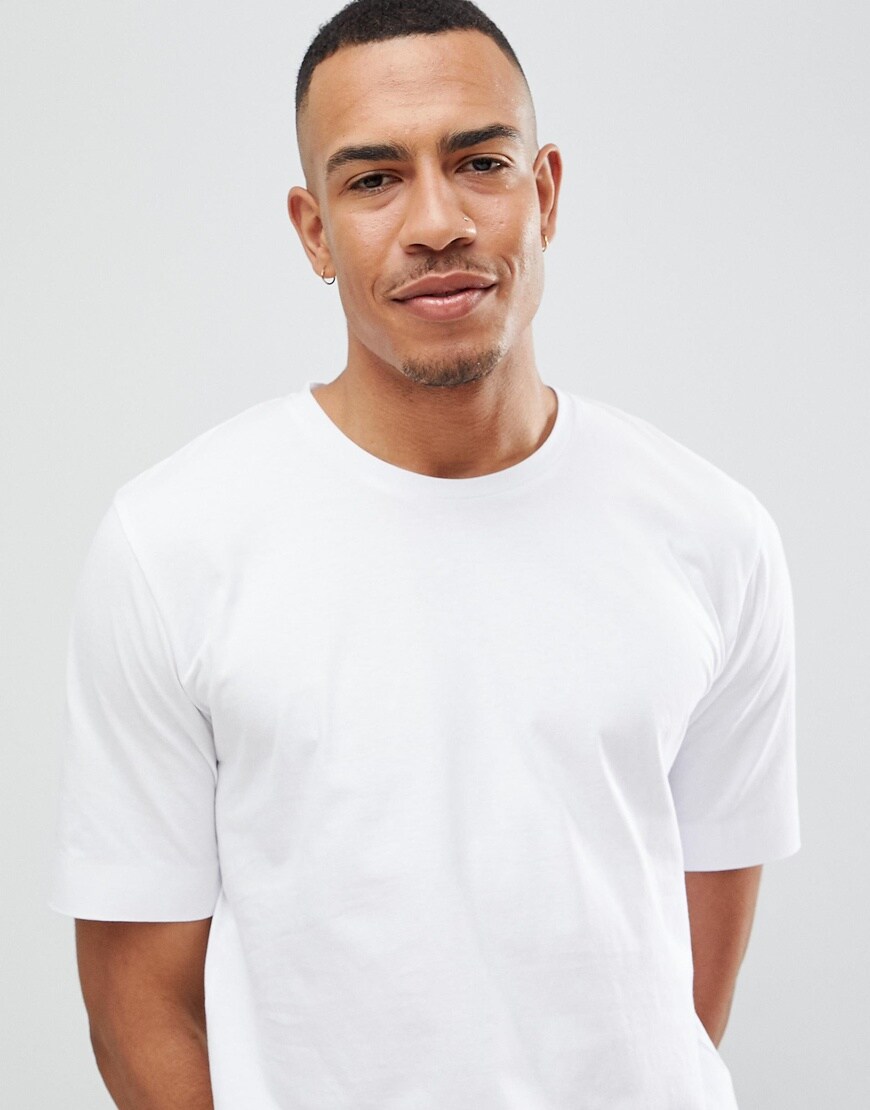Selected Homme drop-shoulder T-shirt available at ASOS | ASOS Style Feed