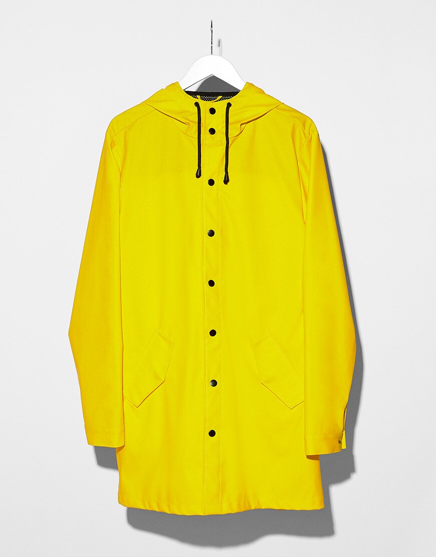 asos mens raincoat