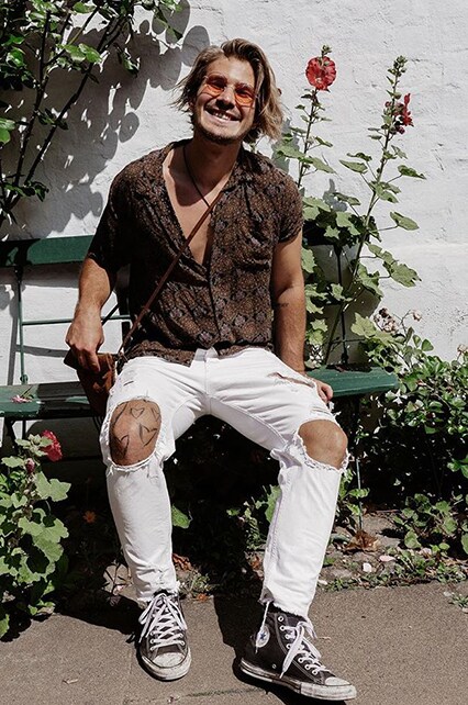 Streetstyle für Herren bei Hitzer von ASOS Insider Dennis