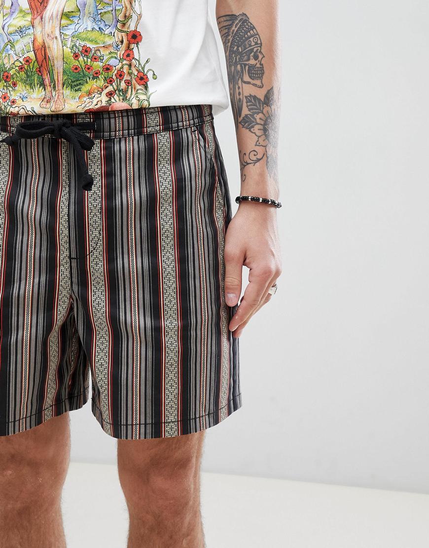 ASOS DESIGN Tall slim stripe shorts | ASOS Style Feed