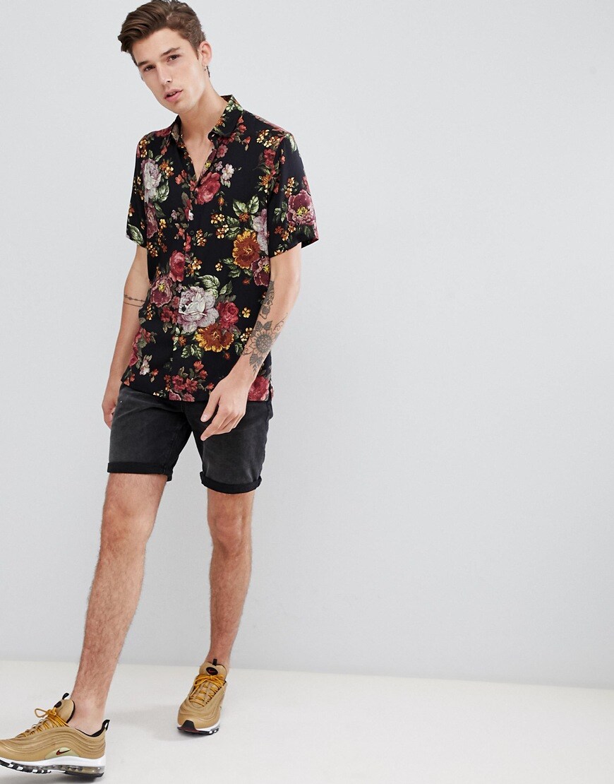 ASOS DESIGN Tall floral shirt | ASOS Style Feed