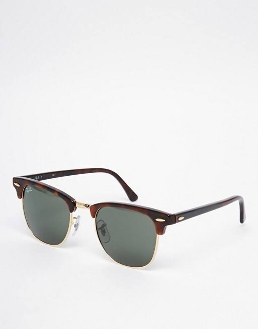 Clubmaster Sonnenbrille von Ray Ban, erhältlich bei ASOS