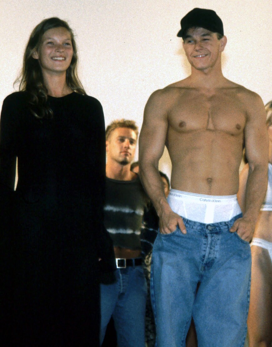 Kate Moss and Marky Mark for Calvin Klein
