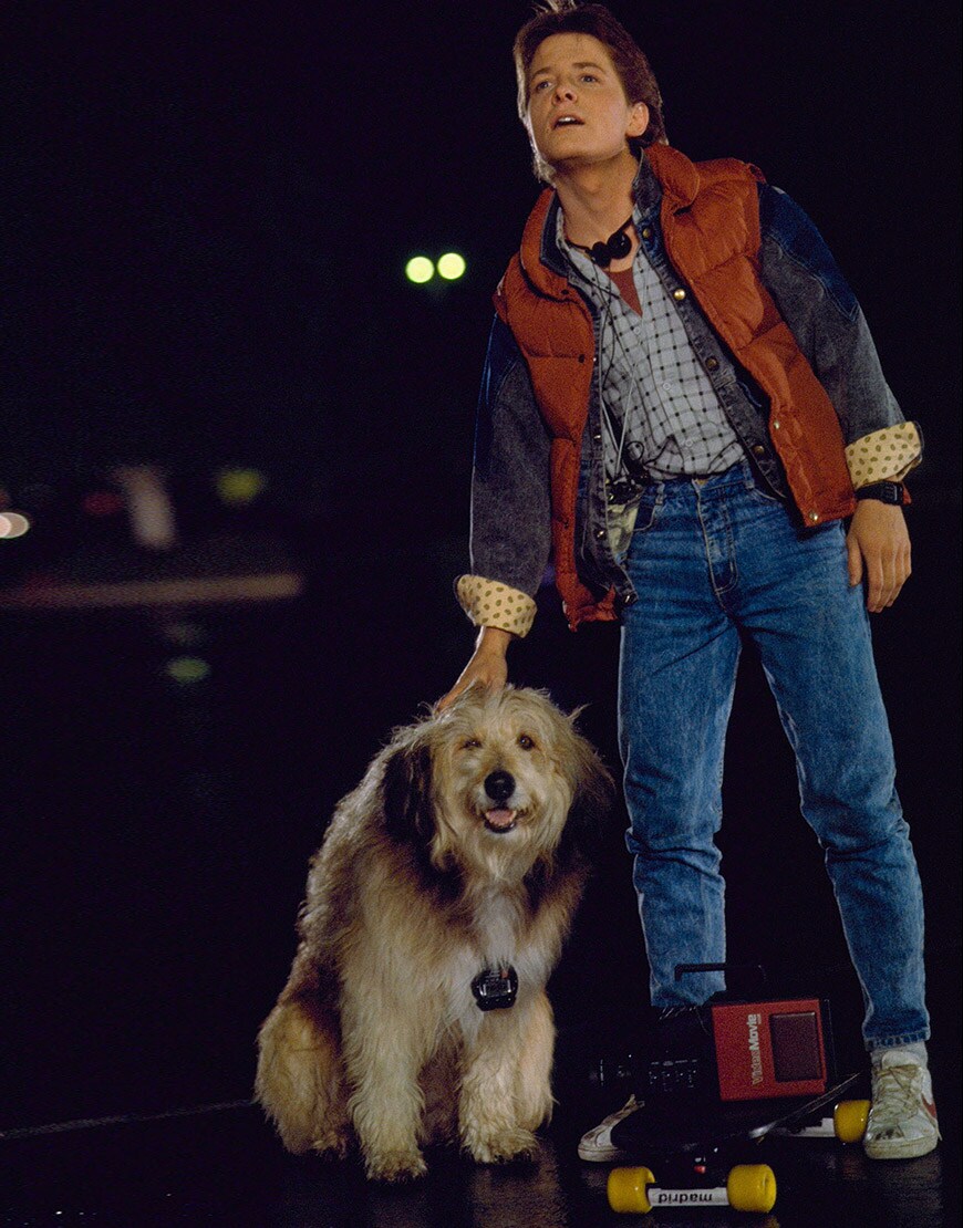 Michael J Fox in Back to the Future | ASOS Style Feed