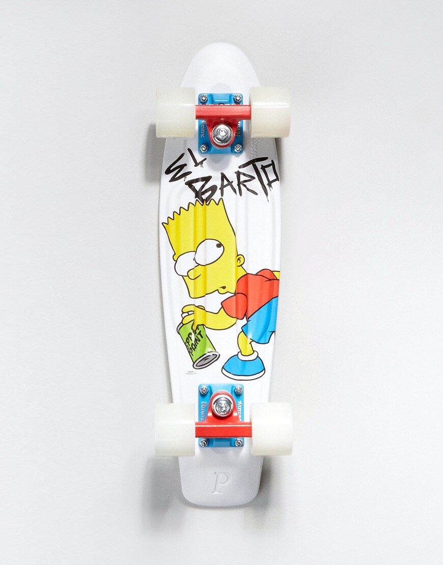 Penny Skateboards x The Simpsons skateboard | ASOS Style Feed