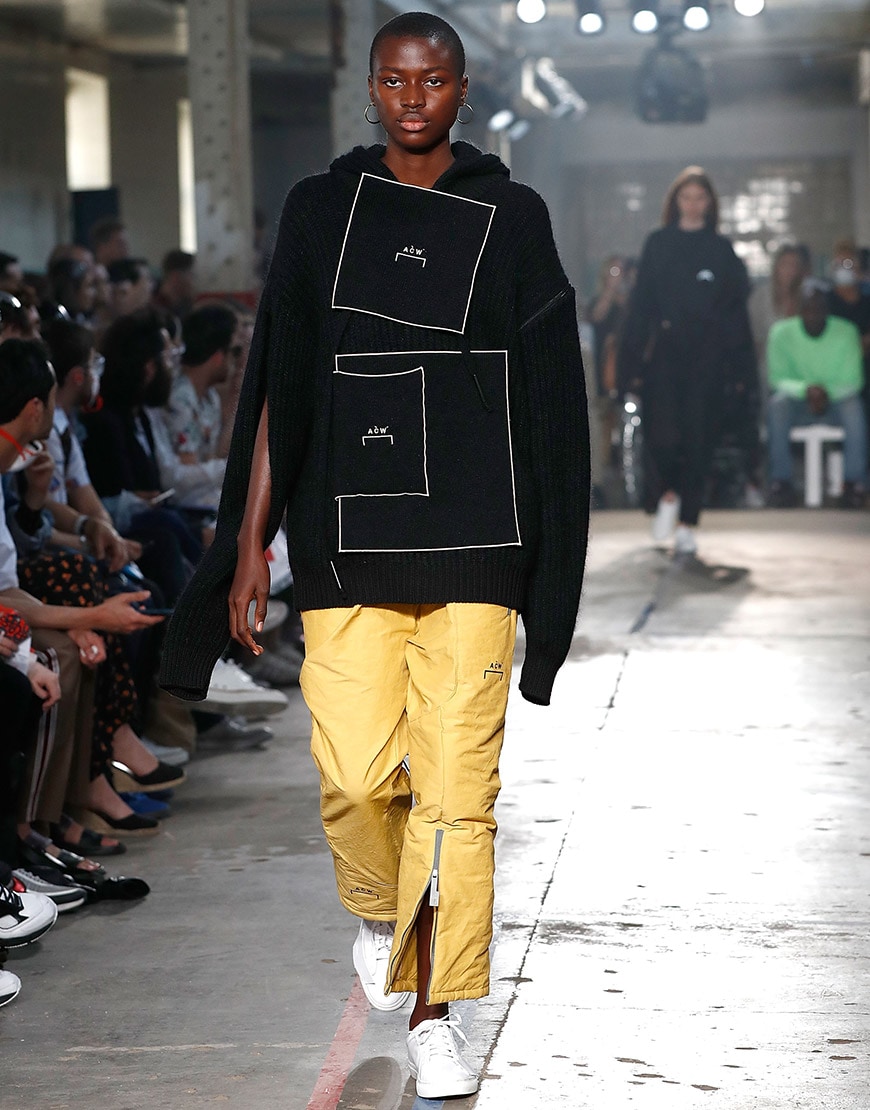 A model at A-Cold-Wall* SS19 show | ASOS Style Feed