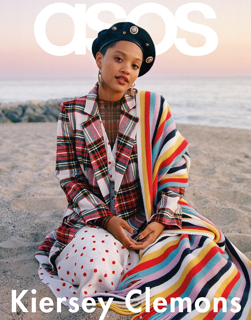 Kiersey Clemons on the cover of ASOS Magazine Autumn 18 issue | ASOS Style Feed