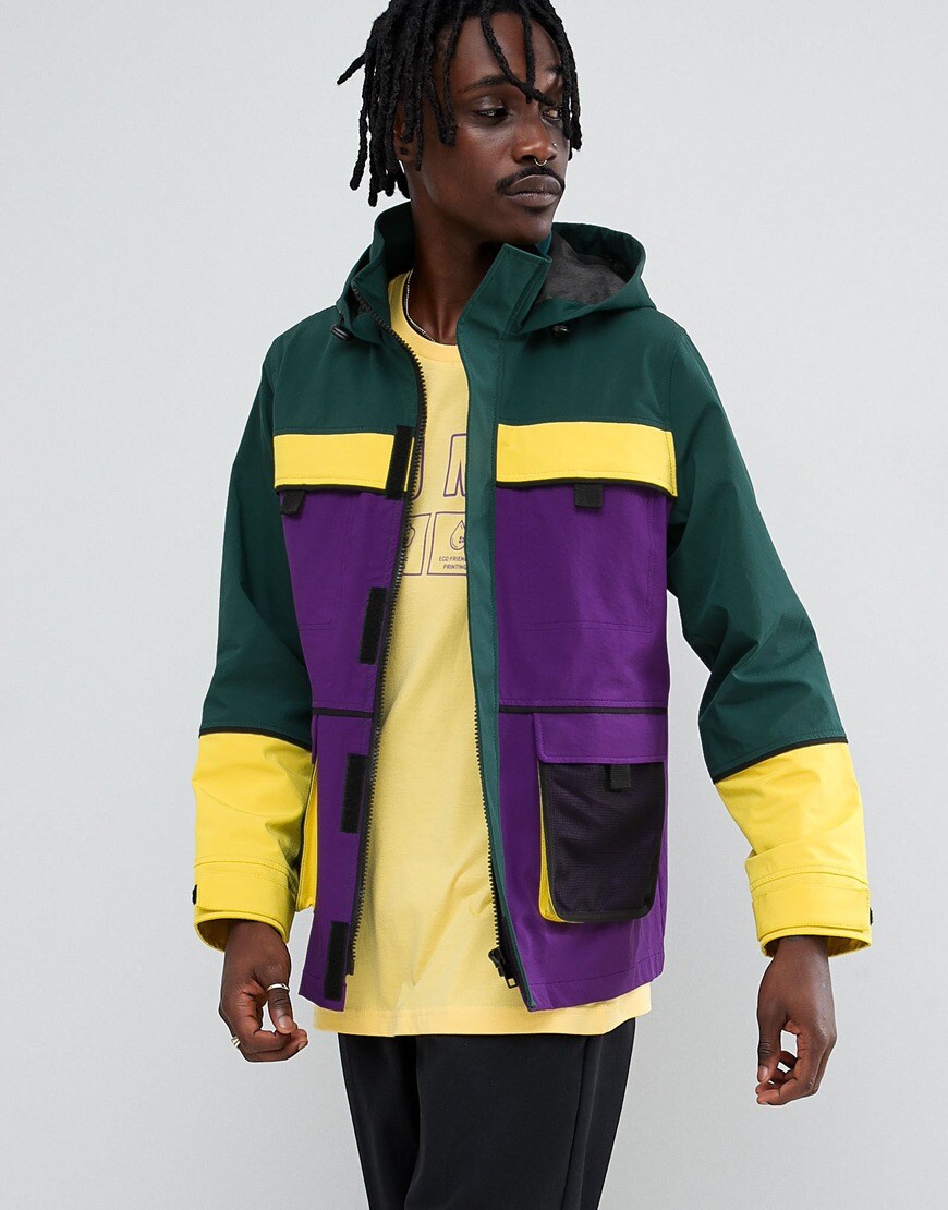 shower resistant parka