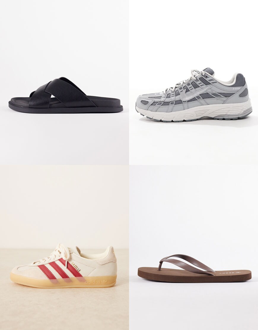 Ibiza shoe collage|ASOS Style Feed