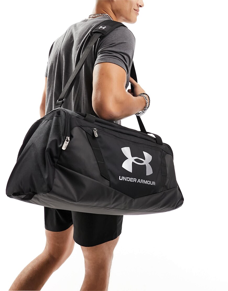 Nike grey duffel bag