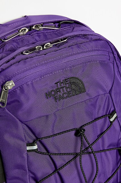 The North Face purple backpack