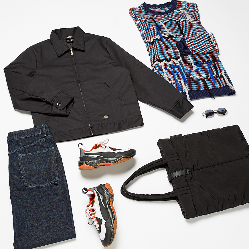Munich outfit flatlay