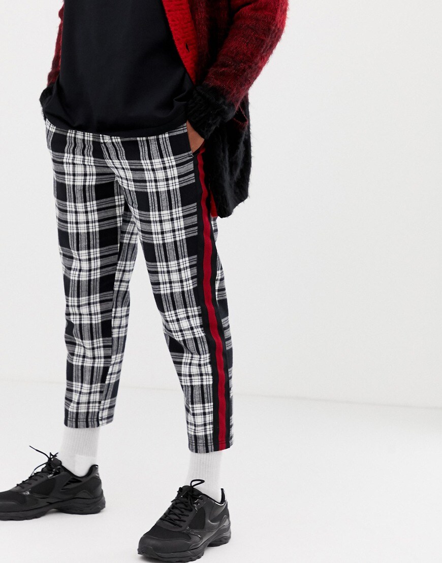 COLLUSION checked trousers | ASOS Style Feed