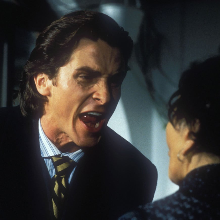 Christian Bale as Patrick Bateman in American Psycho | ASOS Style Feed