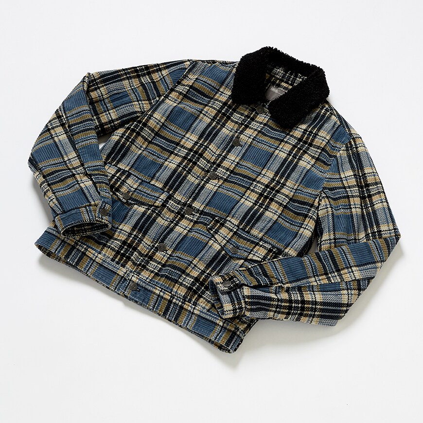 ASOS DESIGN check Harrington jacket with borg collar available at ASOS | ASOS Style Feed