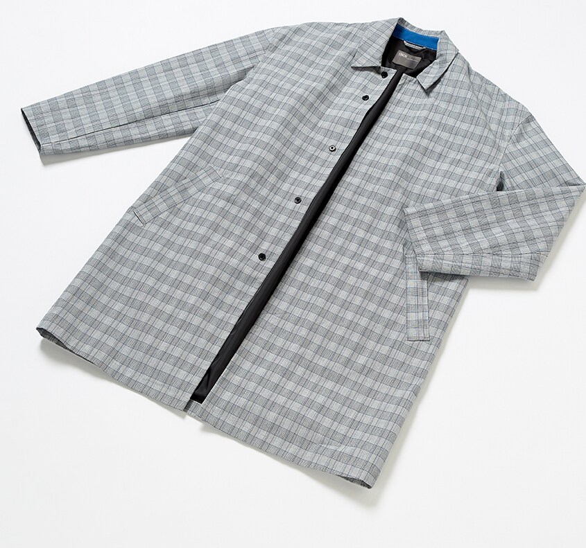 ASOS WHITE check trench coat available at ASOS | ASOS Style Feed