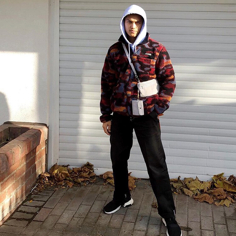 Streetstyle von asos_nawal in einer Fleecejacke