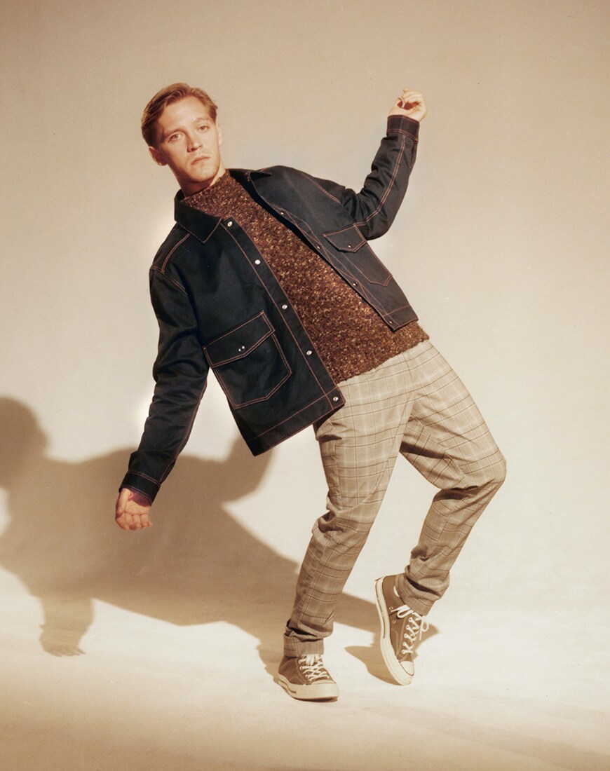 Jonas Nay aus Deutschland 83 im ASOS Magazin 2018
