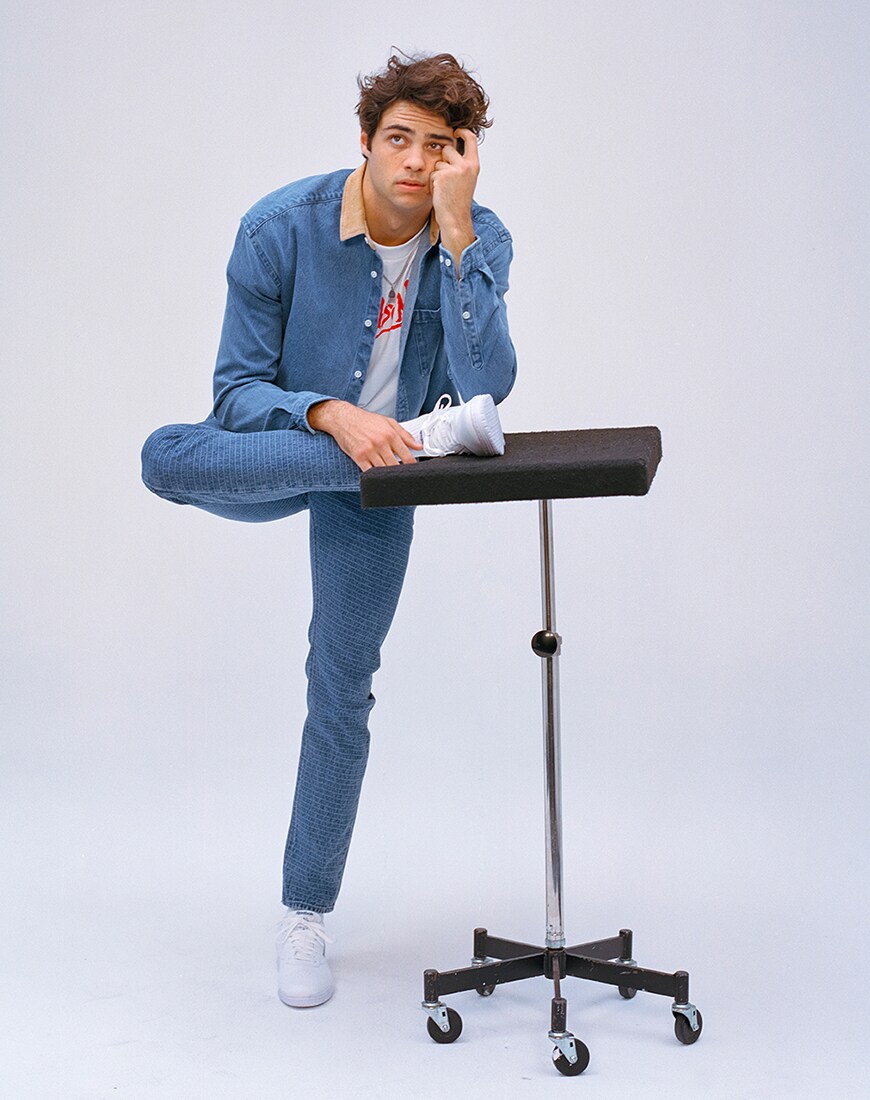 Noah Centineo in double denim | ASOS Style Feed