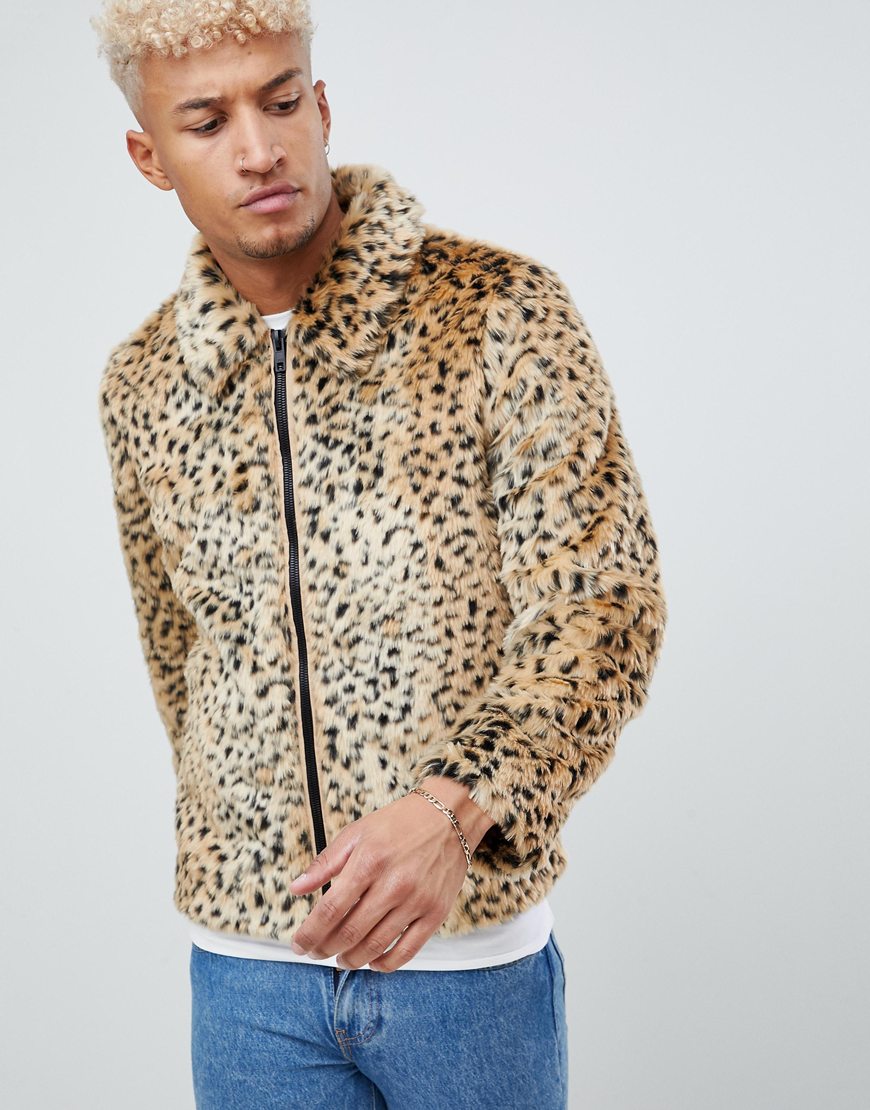 ASOS DESIGN leopard-print jacket | ASOS Style Feed