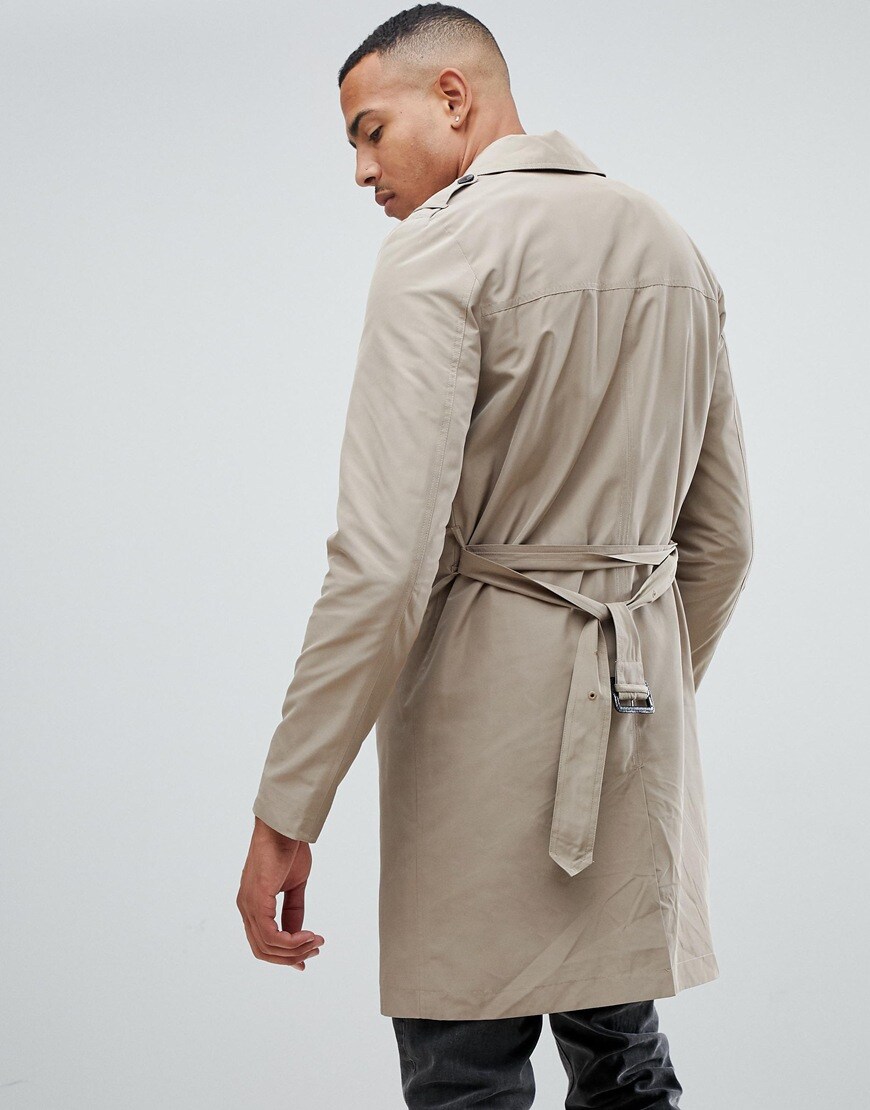 ASOS DESIGN Tall shower-resistant trench coat | ASOS Style Feed