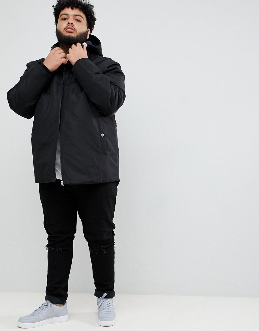 Jack & Jones Plus hooded jacket | ASOS Style Feed