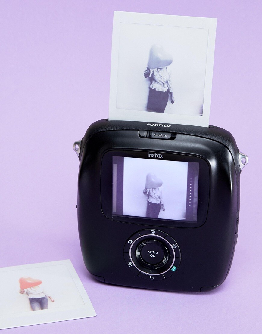 Fujifilm Instax SQ10 hybrid instant camera in black available at ASOS | ASOS Style Feed 