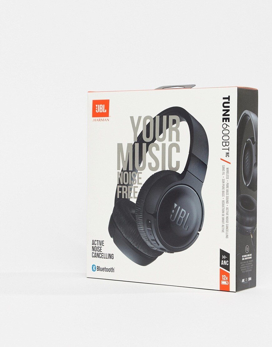 JBL T600 bluetooth noise cancelling on-ear headphones in black available at ASOS | ASOS Style Feed