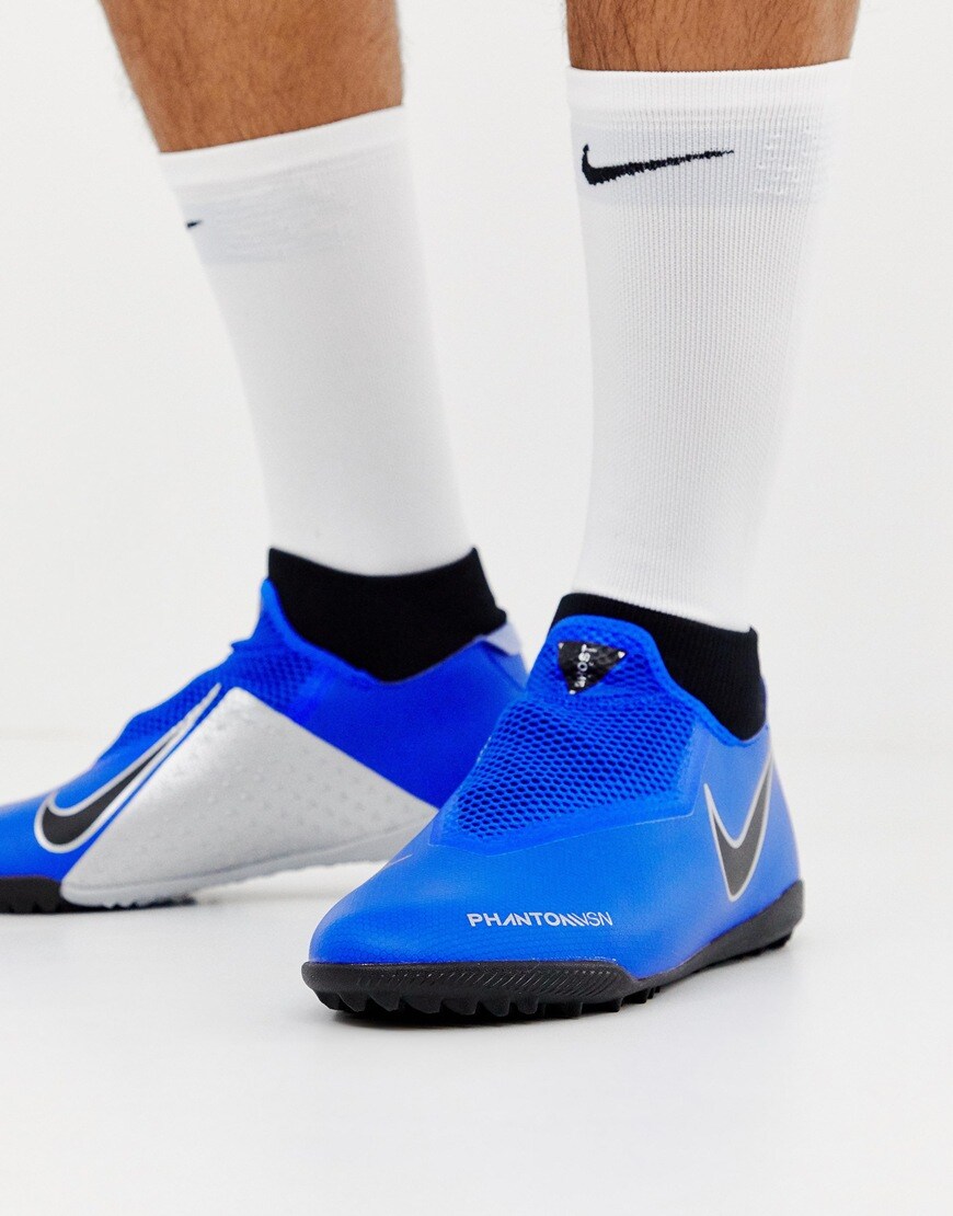 Nike Football - Phantom Academy Astro Turf - Baskets - Bleu