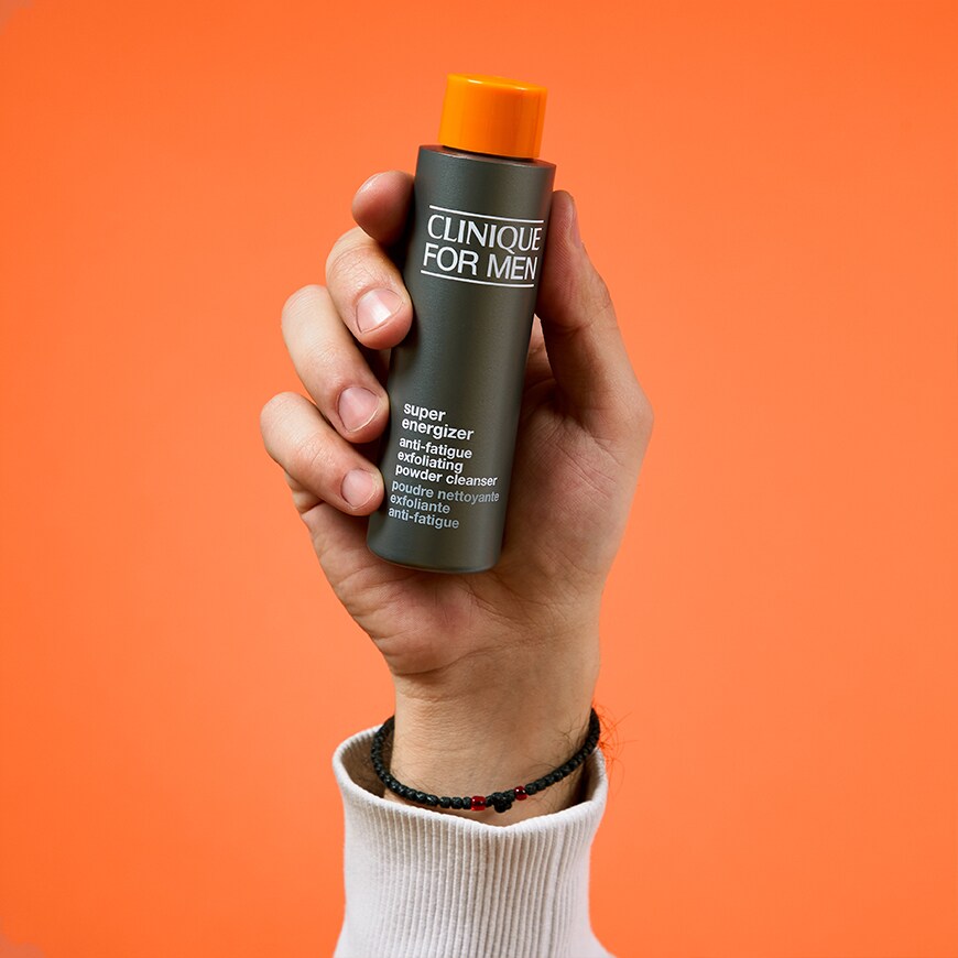 Clinique For Men Super Energize AntiFatigue Exfoliating Powder Cleanser |ASOS Style Feed