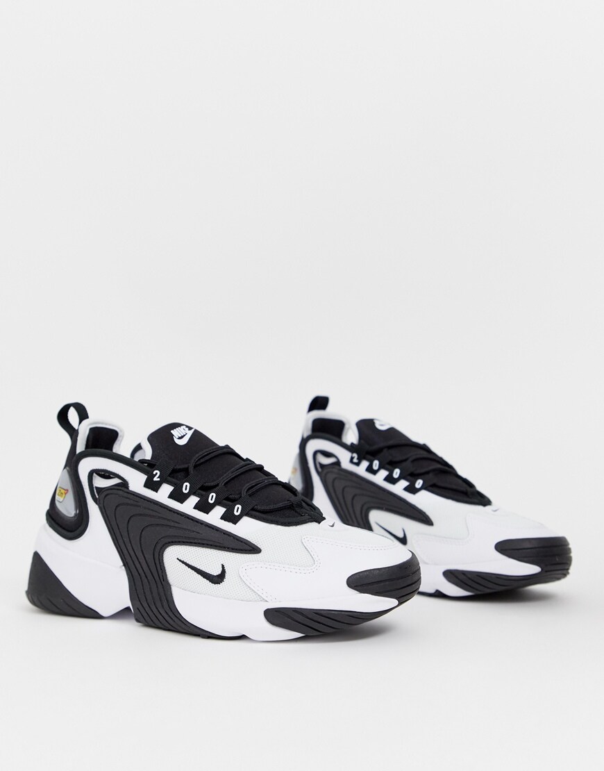 Nike Zoom 2K in Schwarz-Weiß, erhältlich bei ASOS