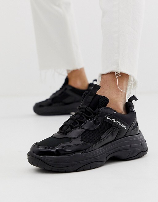 schwarzer Sneaker von Calvin Klein, erhältlich bei ASOS