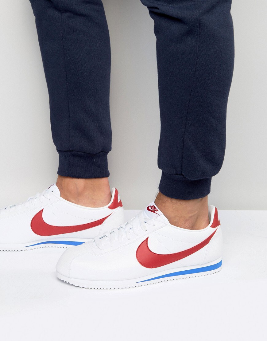 A picture of a pair of Nike Cortez sneakers. Available on ASOS