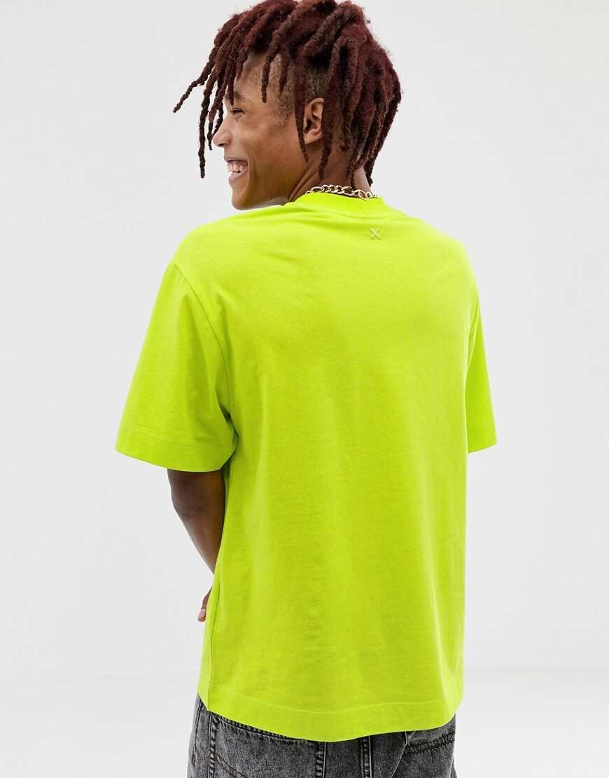 COLLUSION bright green T-shirt | ASOS Style Feed