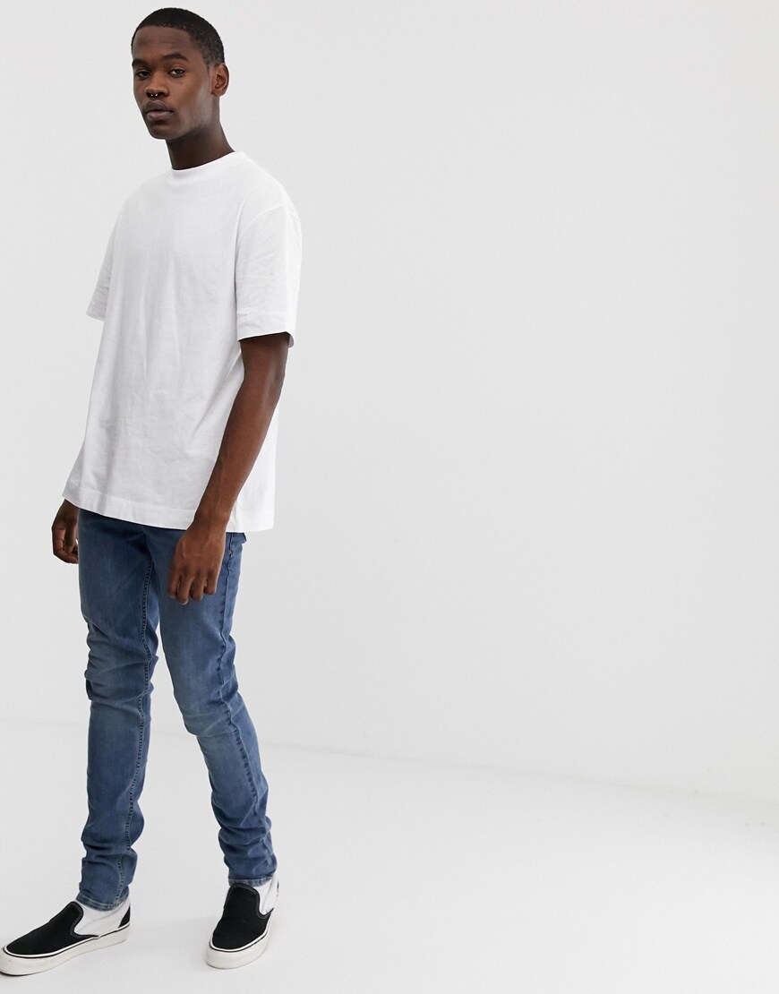 COLLUSION Tall white T-shirt | ASOS Style Feed
