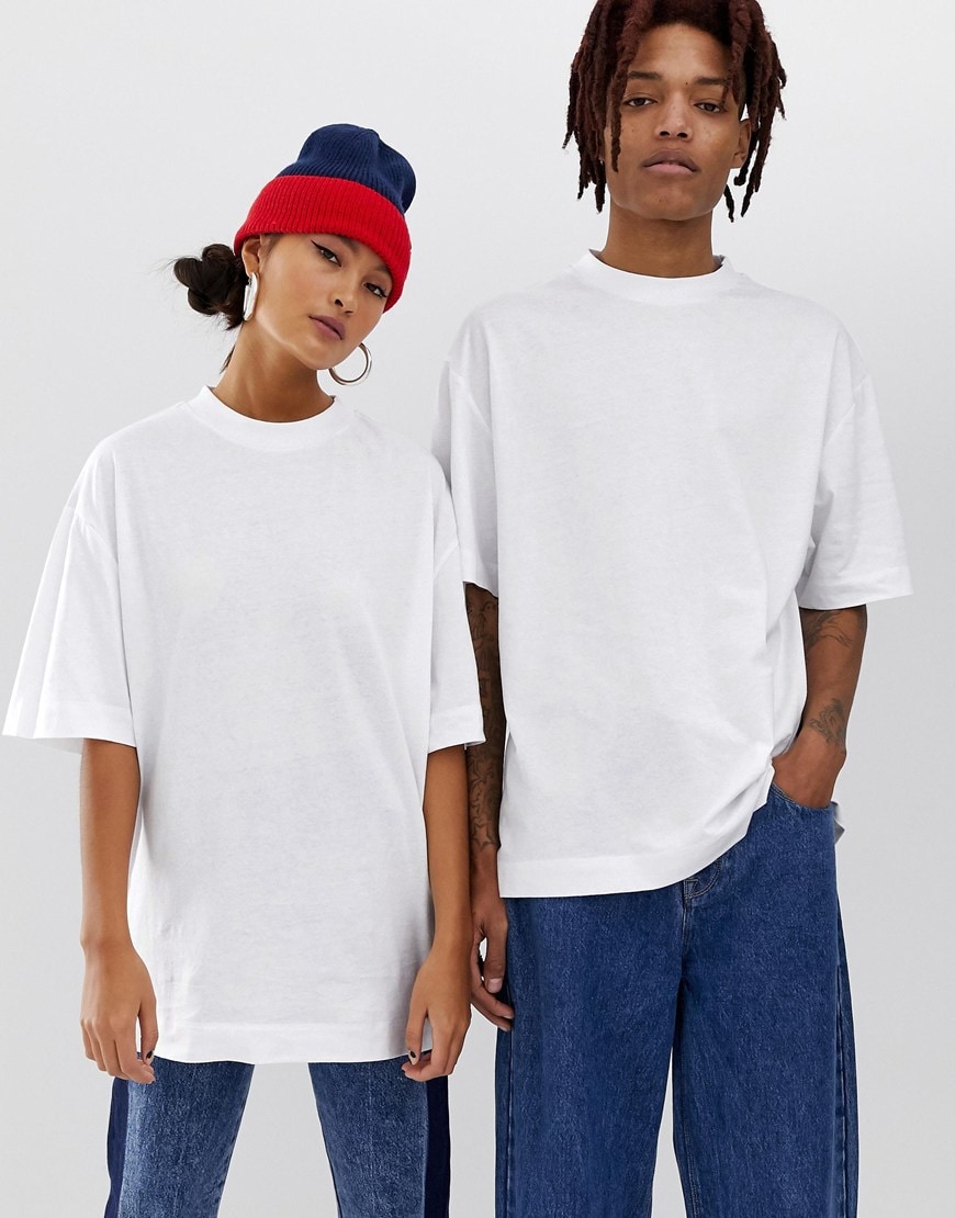 COLLUSION - T-shirt unisexe - Blanc