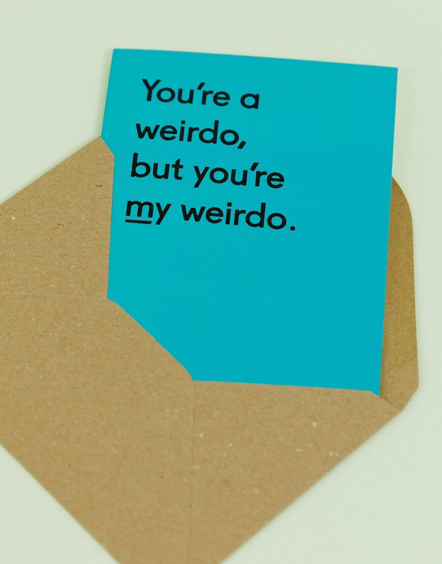 Ohh Deer you're my weirdo card | ASOS Style Feed