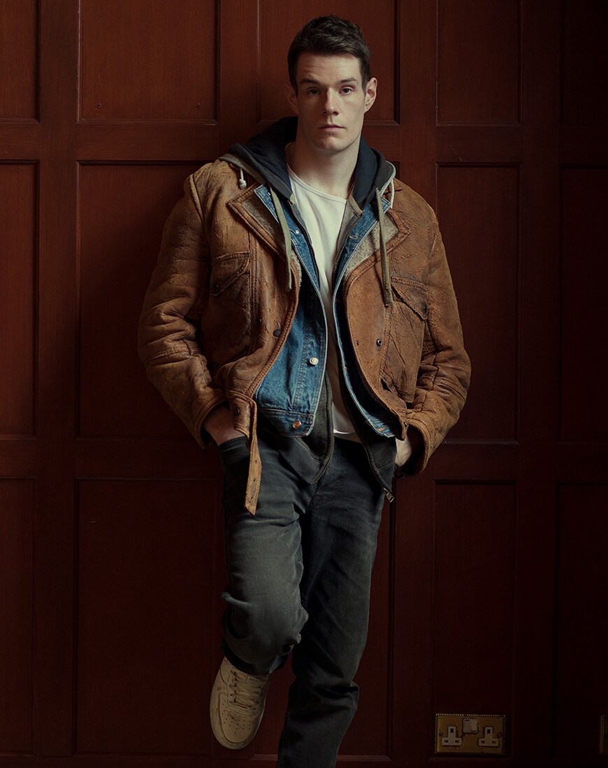 A picture of Adam from the Netflix show, Sex Education.