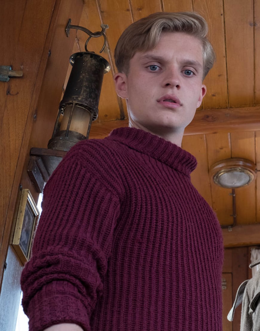 chunky knit jumpers in film