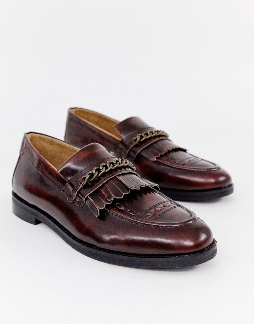 House Of Hounds Archer chain loafers | ASOS Style Feed