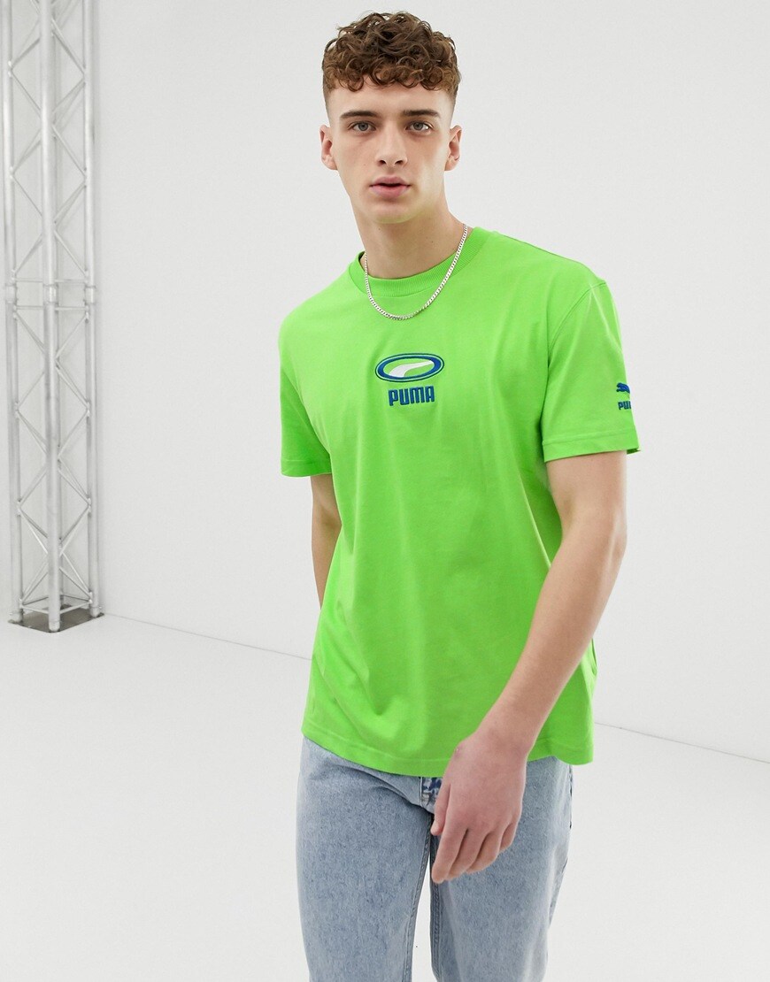 Puma - Cell Pack - T-shirt - Vert fluo