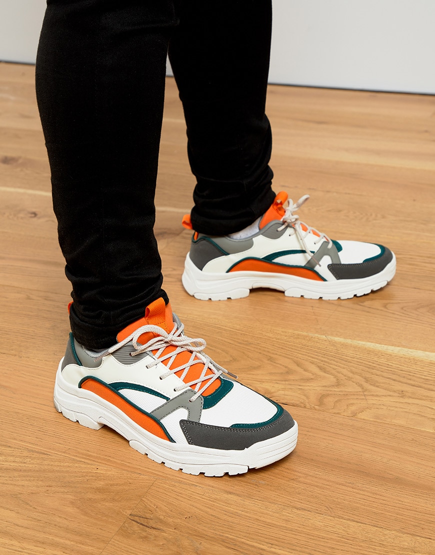 A picture of a pair of chunky trainers. Available at ASOS.