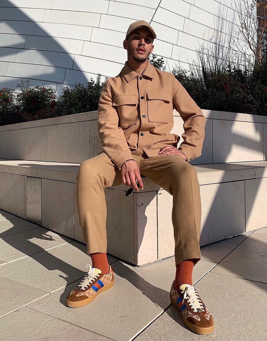 bloody sire en tons naturels - collection asos design