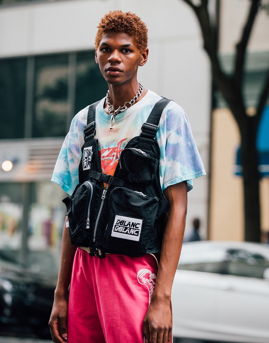 tie dye shirt outfit men