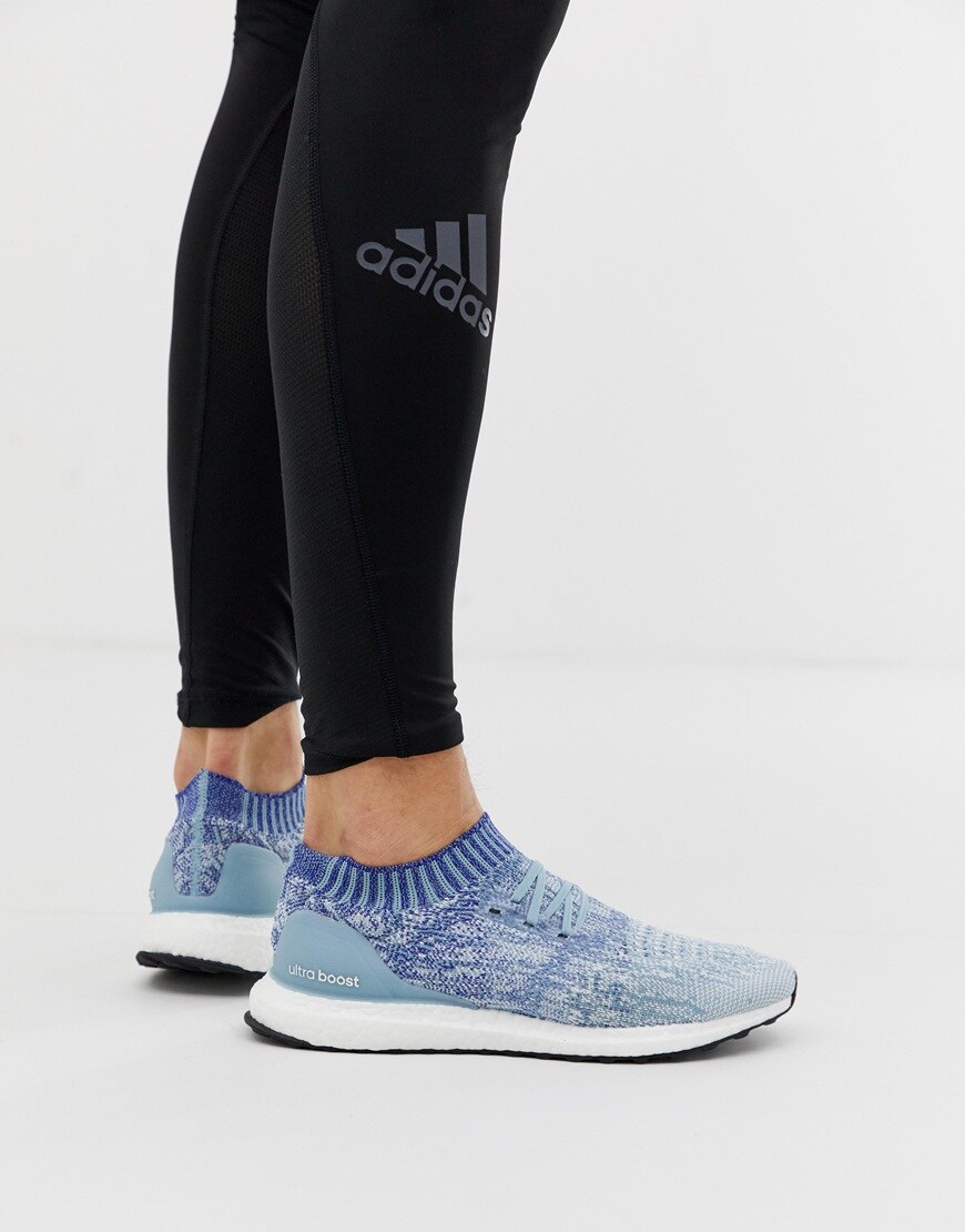 A picture of a pair of adidas UltraBOOST running trainers. Available at ASOS.