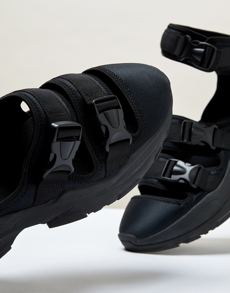 A picture of a pair of trainer-sandal shoes. Available at ASOS.