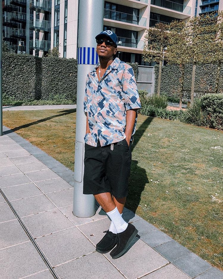 Streetstyle-Bild von ASOS Joshua in einem Retro-Hemd